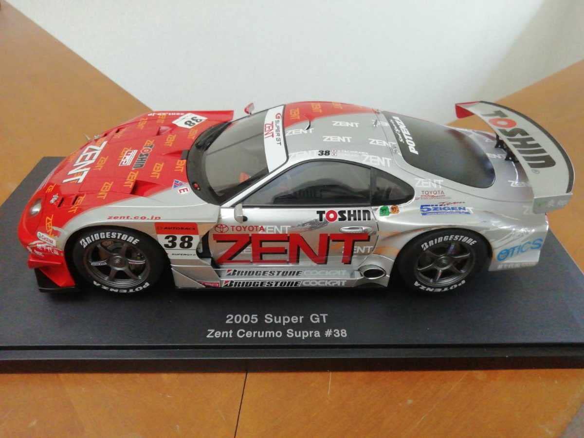 Amazon.co.jp: Aa オートアート 1/18 ZENT Cerumo Supra #38 スーパー