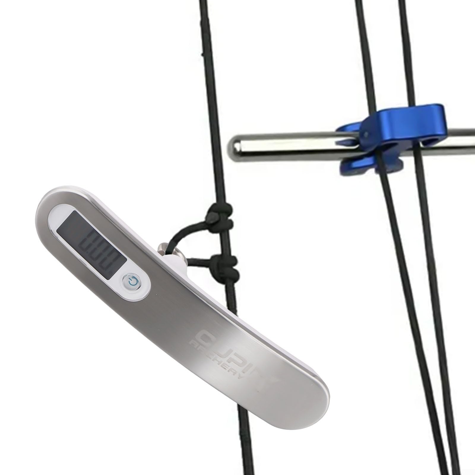 Pesez votre arc composé ou recourbé avec précision avec cette balance numérique ; prend en charge des mesures allant jusqu'à 50 kg avec lectures