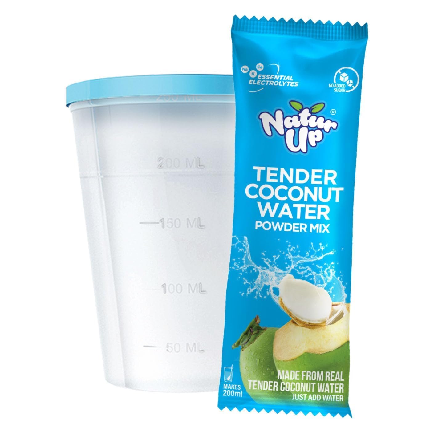 Naturup Electrolytes Powder | Hydration Sachets Packed with Minerals | Zero Sugar Rehydration Sachet, No Artificial Sweeteners & Preservatives | Coconut Water Fleavour | 20 Electrolytes Sachets-image-20