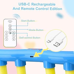 OCES Reflex Stick Game, Reflex Sticks Reaction Training Hand Speed Challenge Game, Upgrade Hand Eye Coordination Training Catching Toy Remote Control 3 Adjustable Speed (Standard)