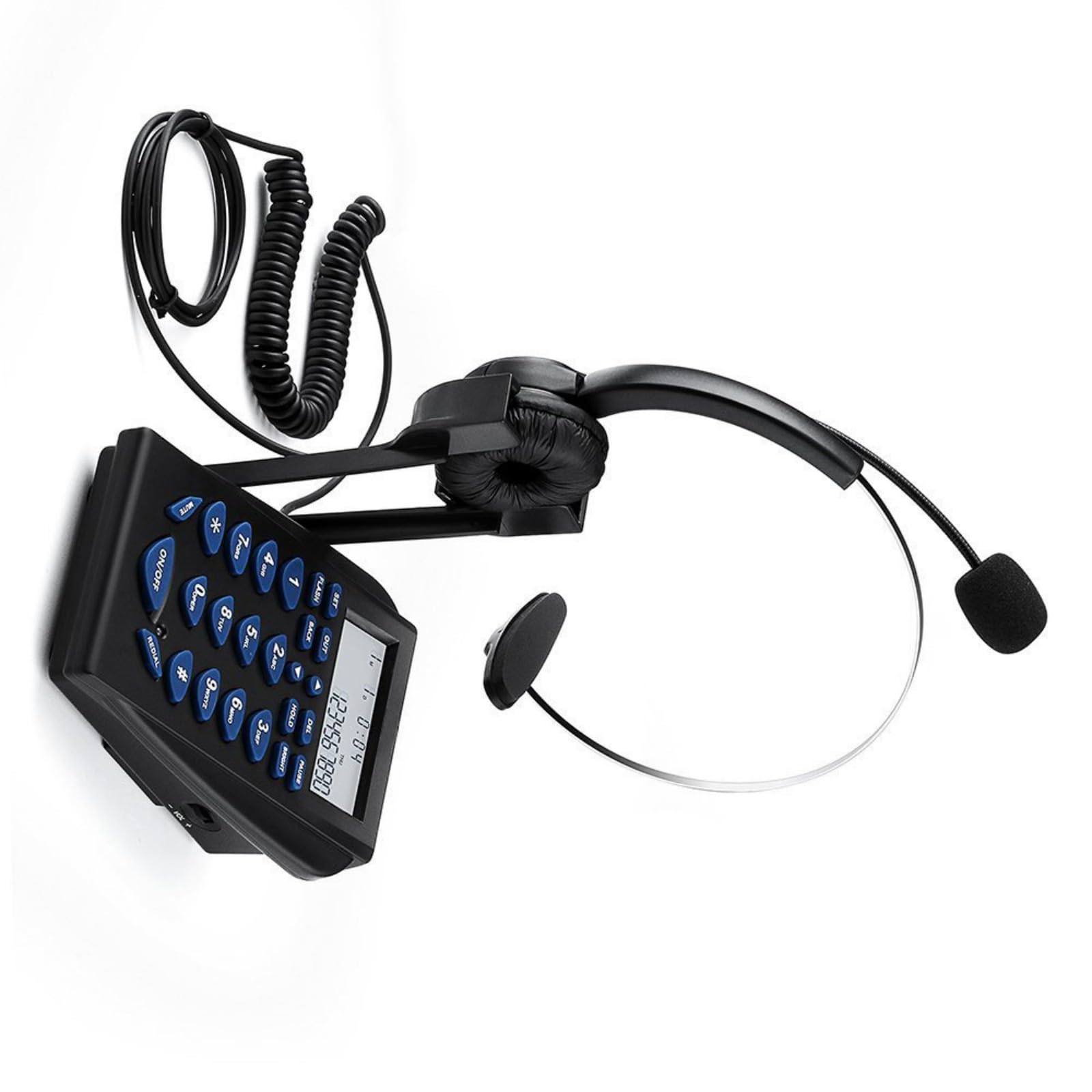 Casques de centre d'appels avec écran DTMF pour appelant - 8