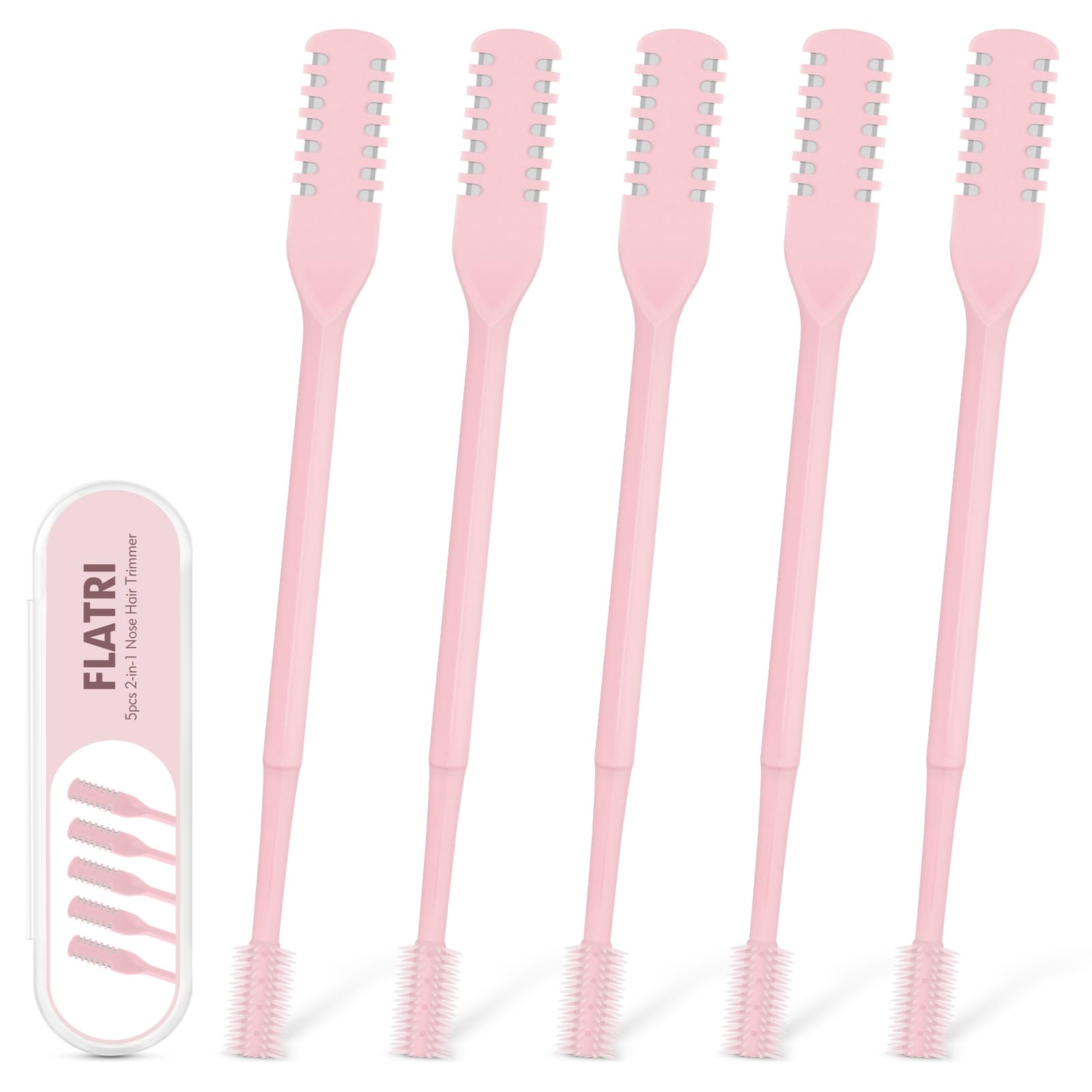 5PCS 2-in-1 Nasal Hair Cutter