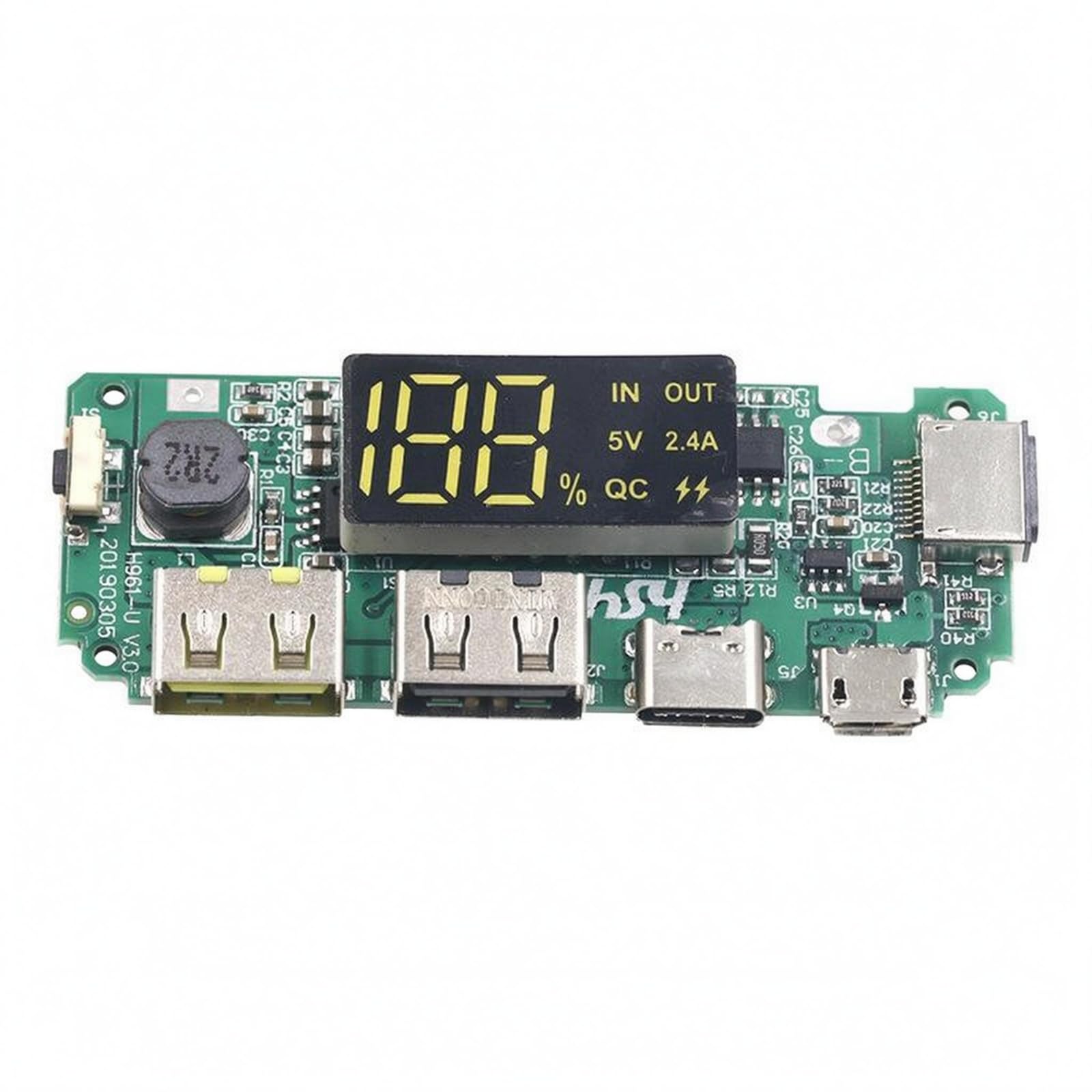 Digital Display Charging Module Compact USB Step-up Power Module, 5V 24A 3-Port | Chargers | Control Radio & Electronics | RC Model Vehicle Parts & Accs | Radio Control & Control Line-picture-24