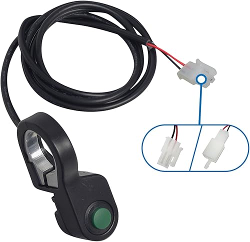 AlveyTech Acelerador de botón de 2 cables para acelerador Razor E90, Power Core 90/E90/E95, PowerRider 360 y E-Punk (2ª generación), piezas de