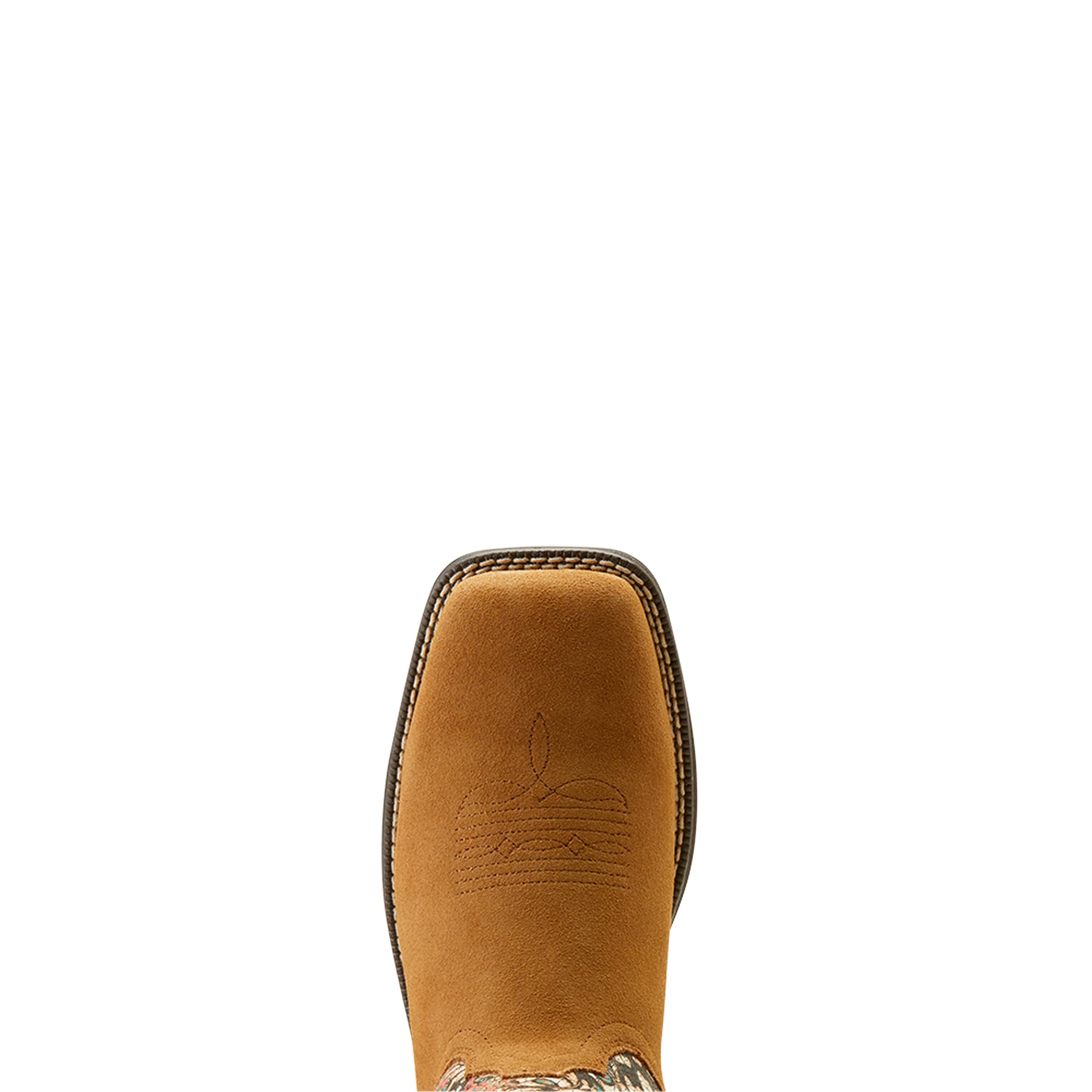 Ariat Women's Anthem Myra Western Boot: 8.5 Mariposa/Dark Tan Suede