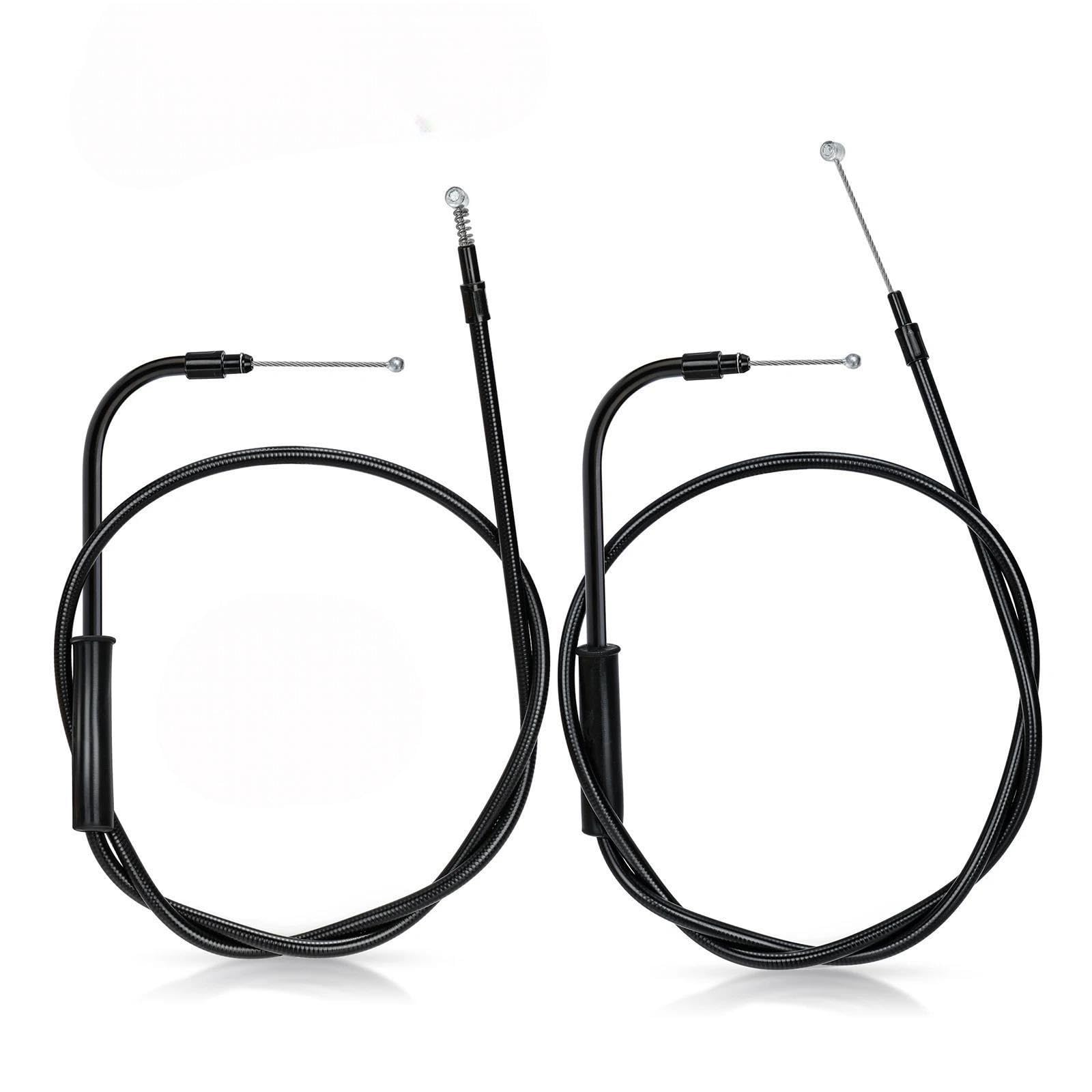 Câble accélérateur de 116cm contre poignée dure pour moto Softail 00-06