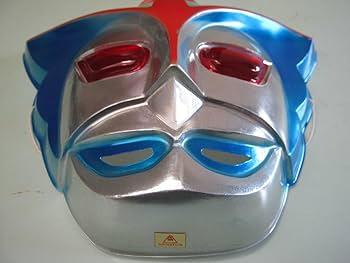 Amazon.co.jp: 超人バロム1バロムワンお面お祭り縁日屋台駄菓子