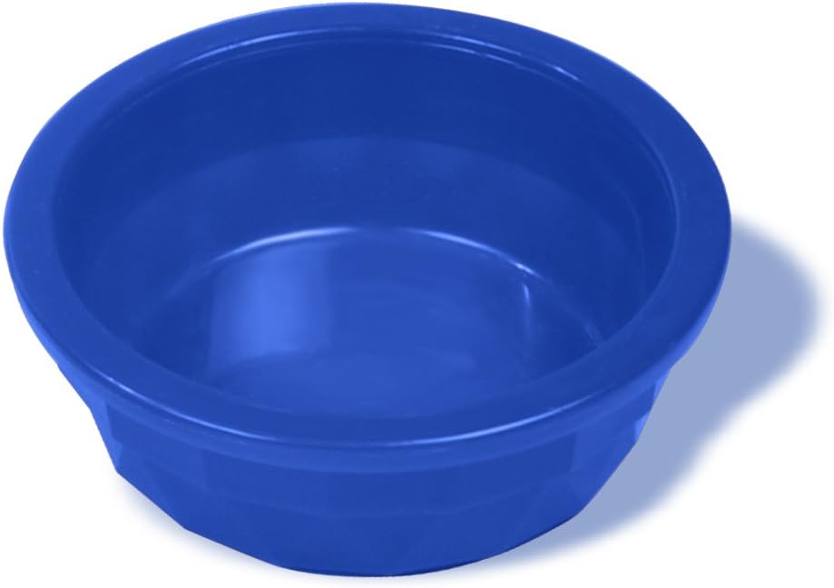 Van Ness Pets Crock Style Heavyweight Translucent Small Bowl, 9.5 OZ Food/Water Dish