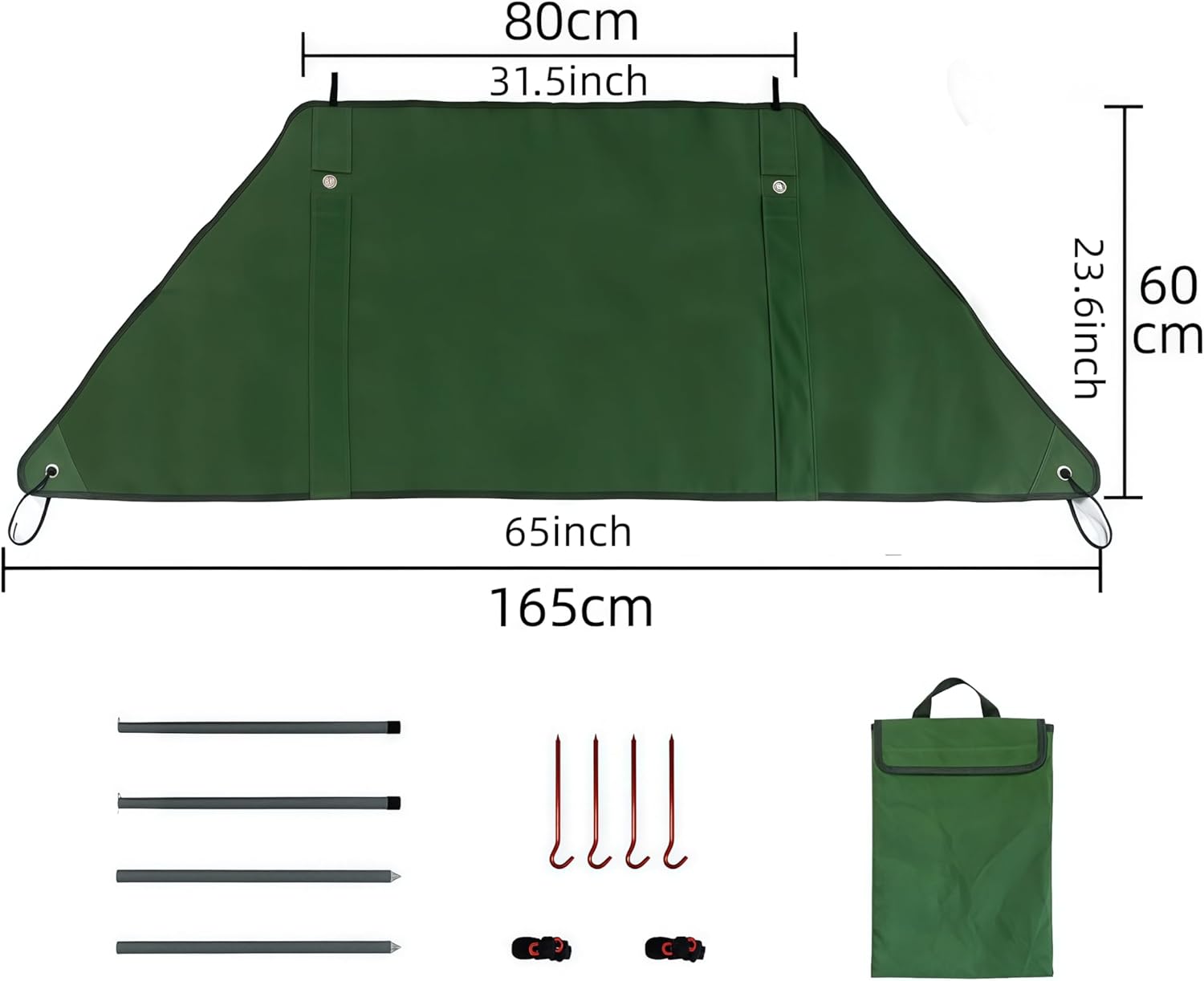 Camping Windbreak Screen – Portable Wind Barrier for Picnics, BBQs & Bonfires – Outdoor Windproof Shelter for Beach, Backyard & Hiking – Lightweight Wind Shield for Campfire Cooking