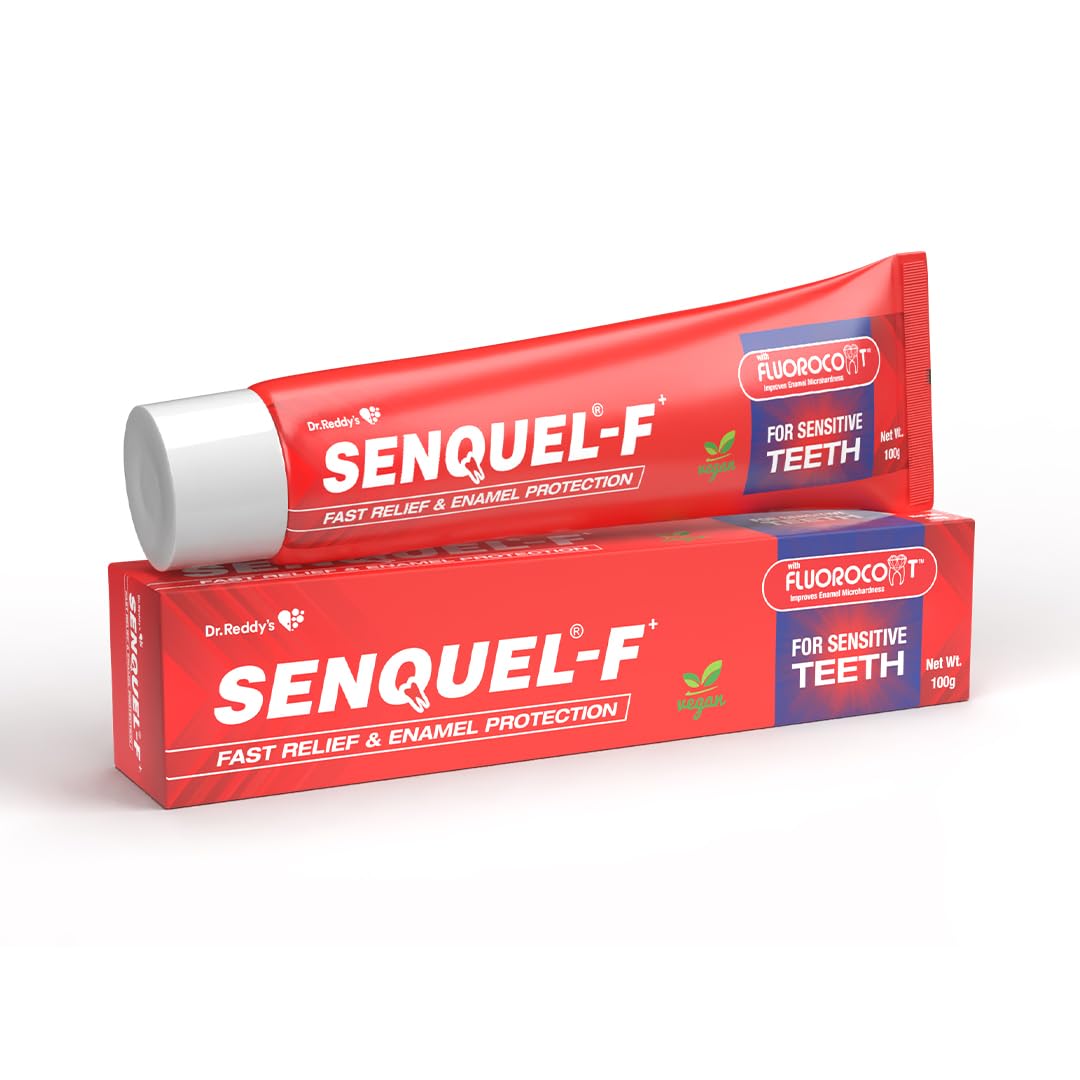 Dr Reddy's Senquel F - Fast Sensitivity Relief Toothpaste 100gm