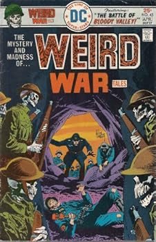 Comic WEIRD WAR TALES, #45 APRIL 1976 [Large Print] Book