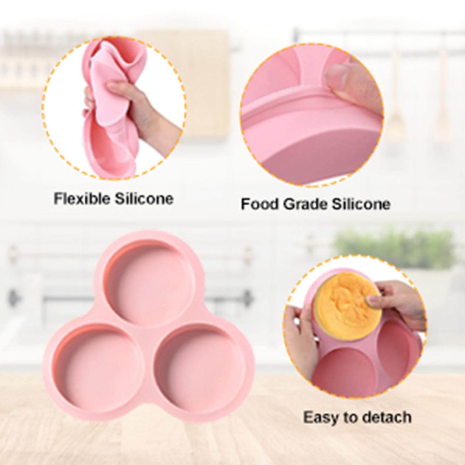 6 stampi in silicone per friggitrice ad aria calda, 13,5 x 12 cm, on