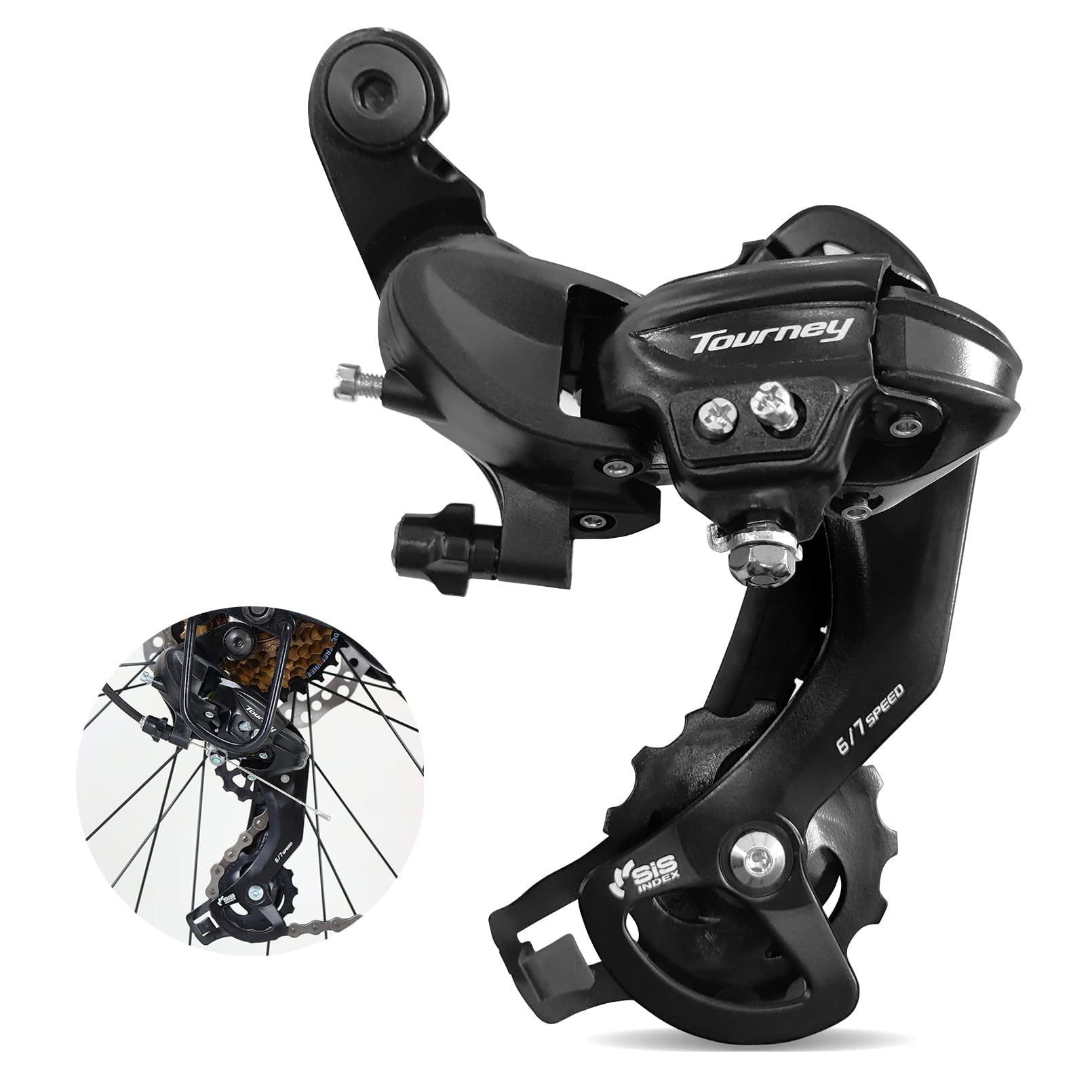 Amazon.com : Relwears Tourney Rear Derailleur RD-TY300 6/7Speed
