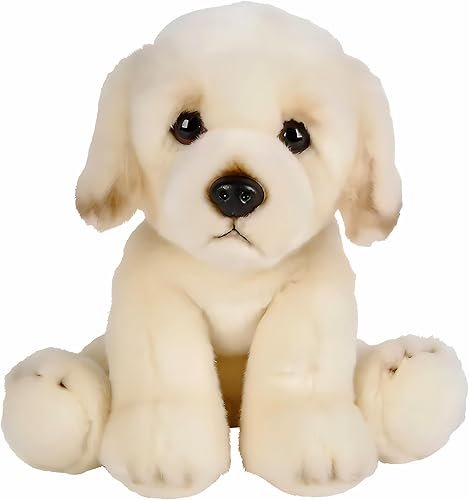 Adventure Planet Retriever dorado Heirloom de 12 pulgadas, InhouseDM-206, blanco