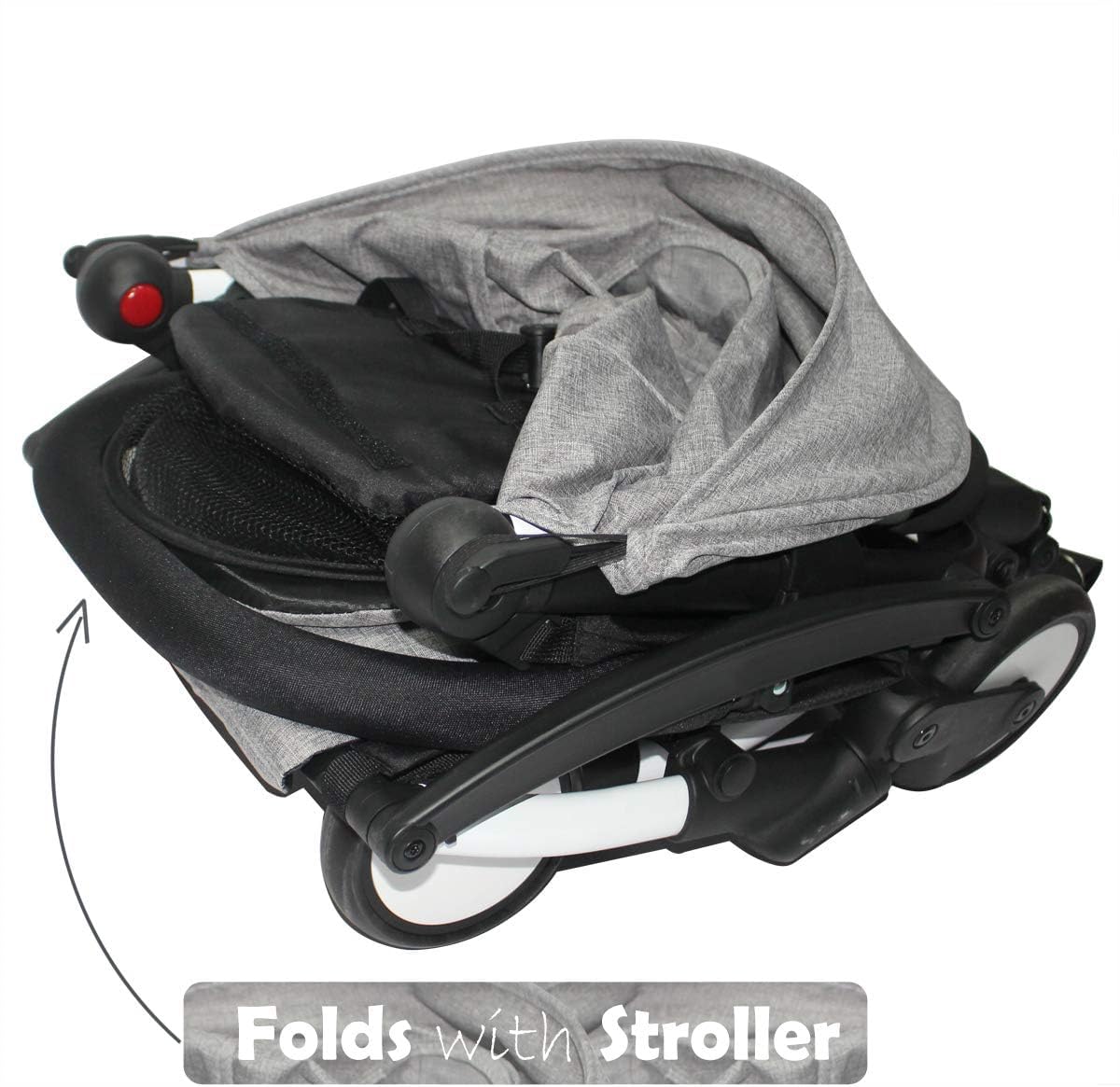 Barra delantera de seguridad para Cochecito Stokke YOYO3 y Babyzen YOYO silla de paseo (Telas Oxford)