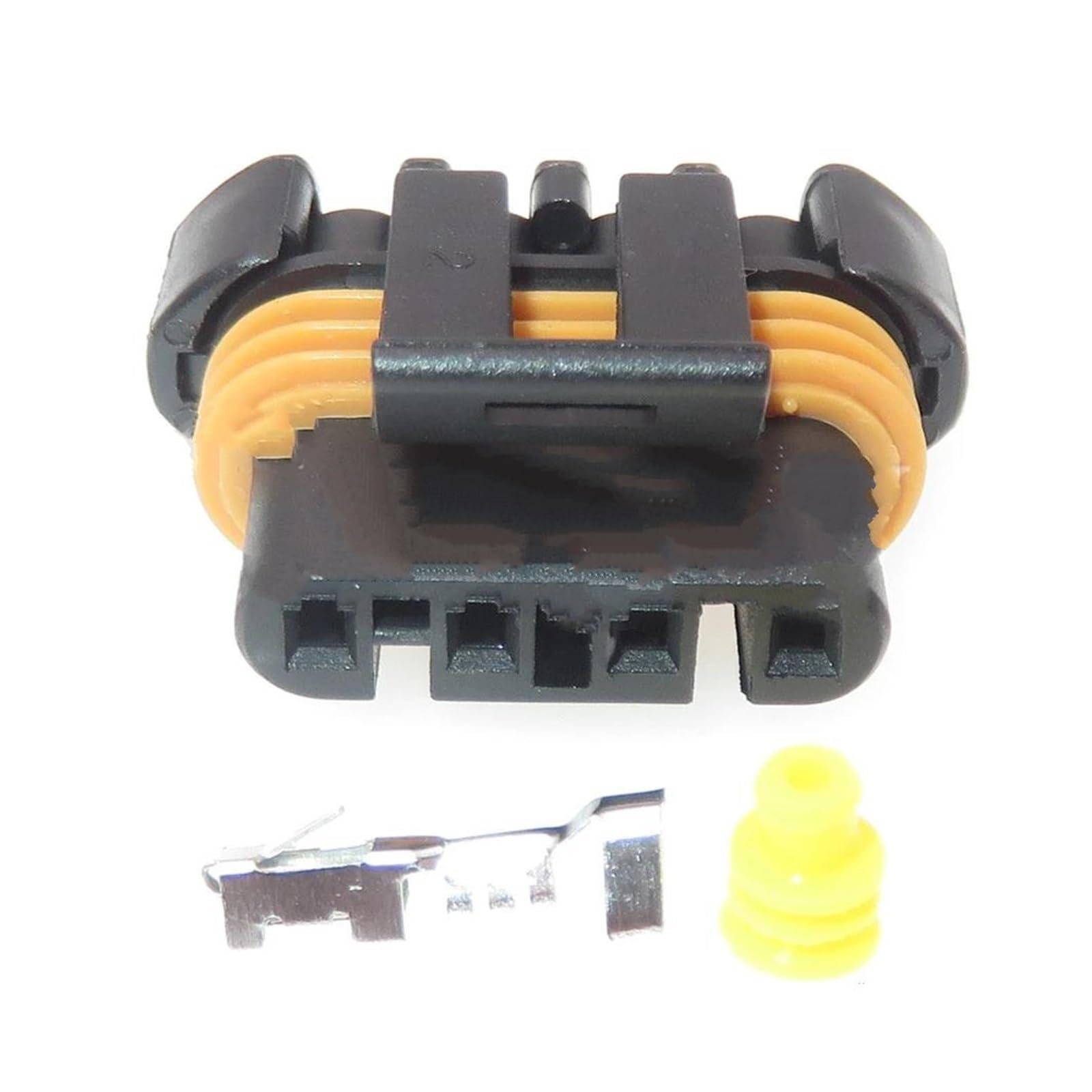 Starter Motor 12186568 Automobile Motor Waterproof Wire Harness Socket For Buick Car Starter Alternator Connector 1 Set 4P Motor Boot Starter(1 set)