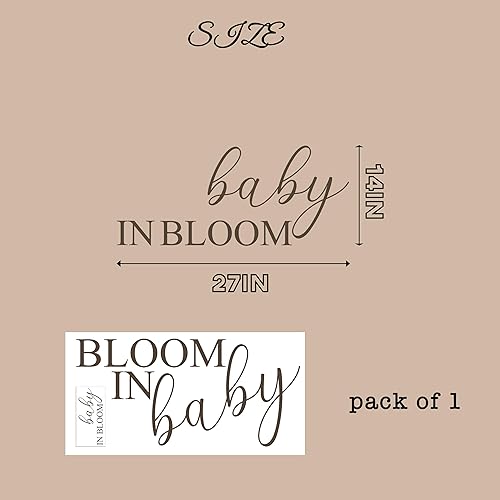 Vista 65 de Calcomanía de pared con texto en inglés «We Over The Moon About You», decoración de baby shower, calcomanías de decoración de pared para guardería