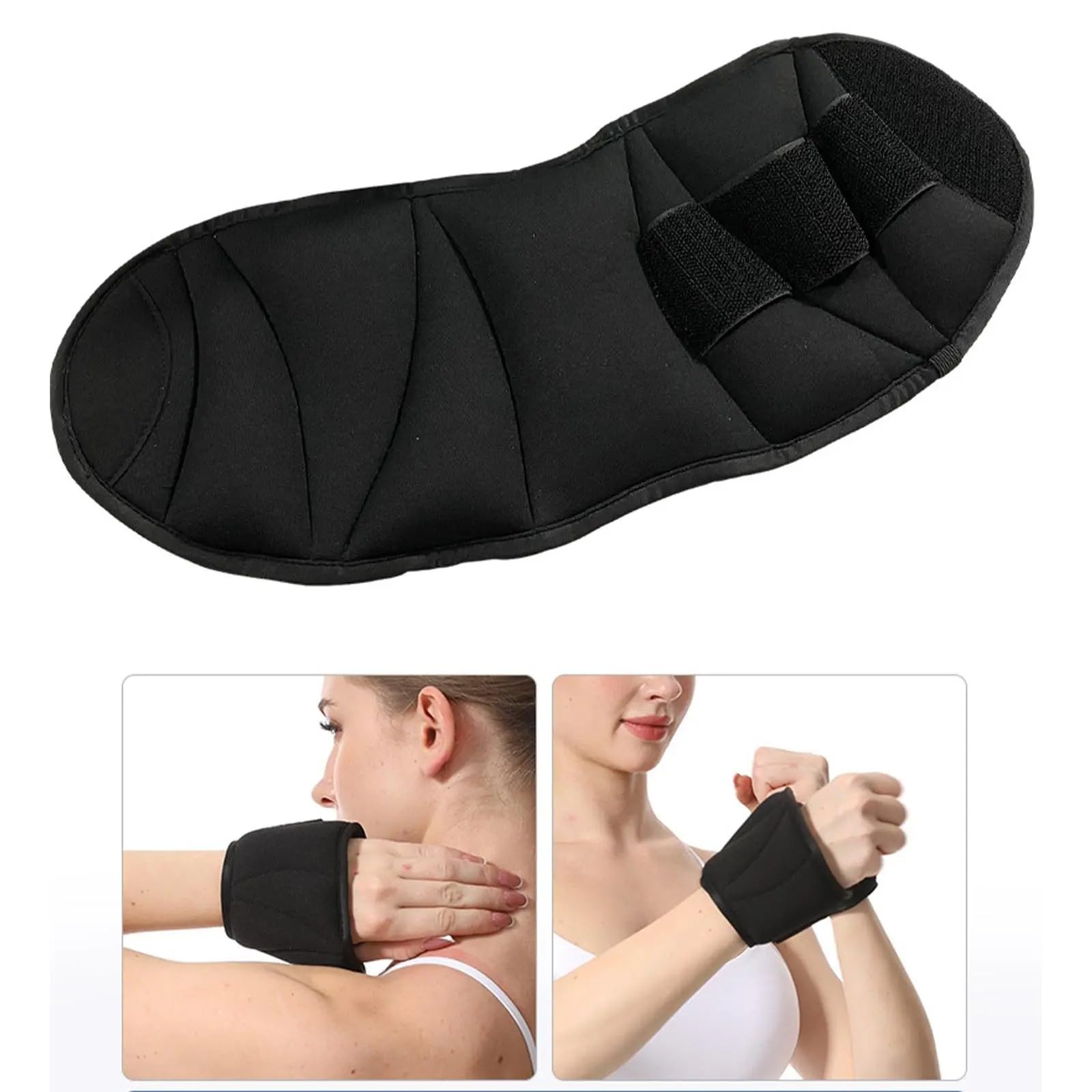 Cinturino da polso ponderato Pratico protettore del polso Perfetto per la corsa e l ' allenamento in palestra con pesi da allenamento riempiti sabbia ferro