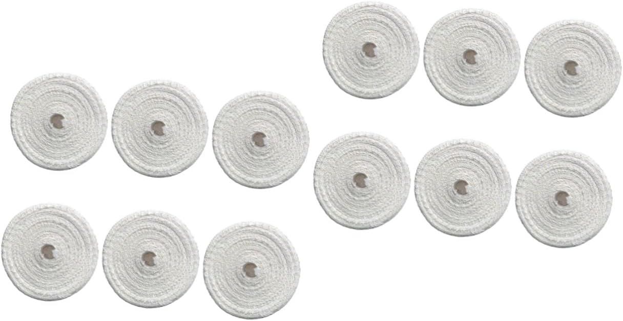 Ciieeo 12rolls Cotton Thread Elastic Meat Ham Netting Meat Netting Roll Sausage Twine String for Cooking