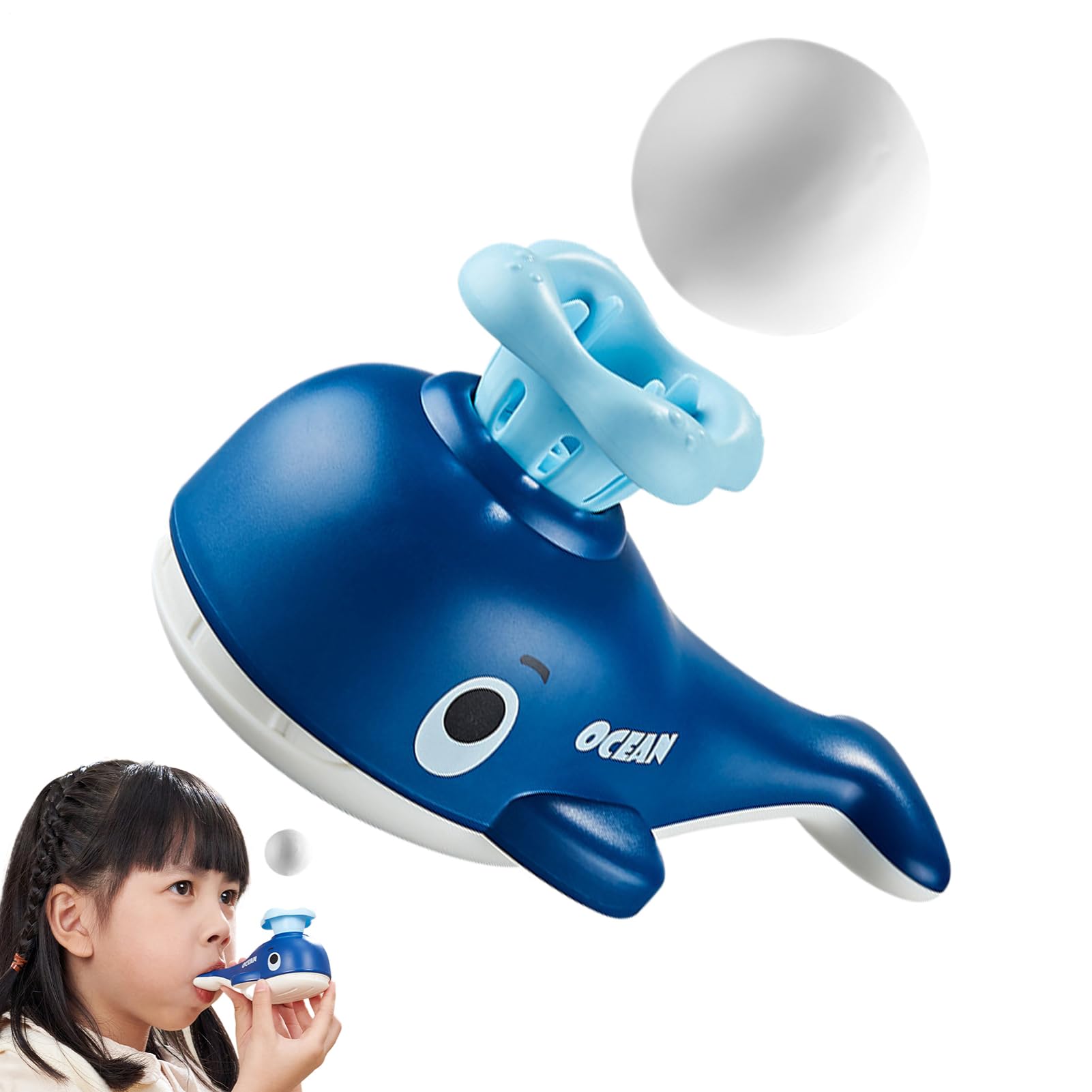 Jouet qui souffle la balle - Trompette de jeu avec ballon float pour compétences motricité fines
