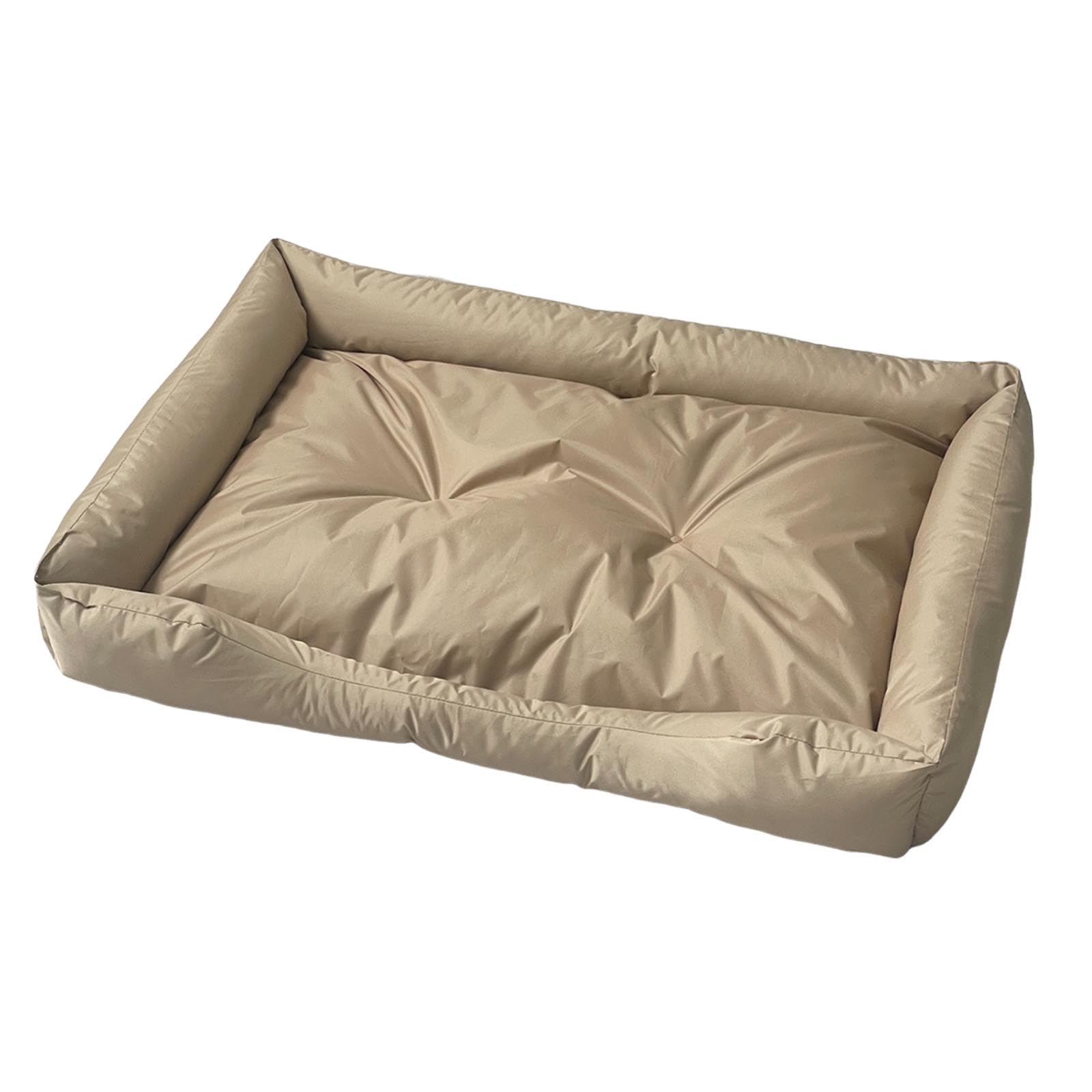 Tapis de cage pour chiot haut de gamme imperméable teinte or