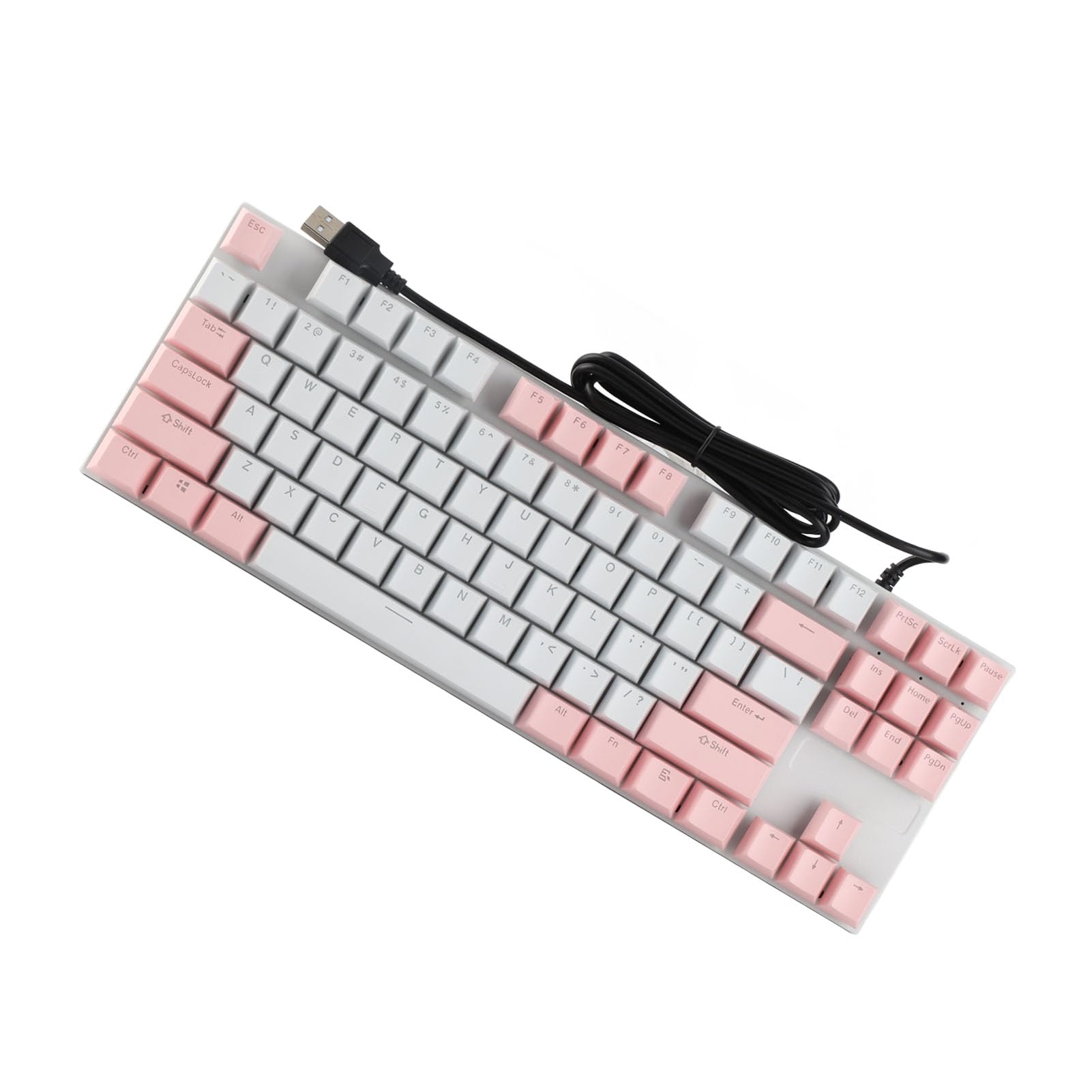 Cocoarm Teclado Mecánico 87 Teclas para Gaming PC