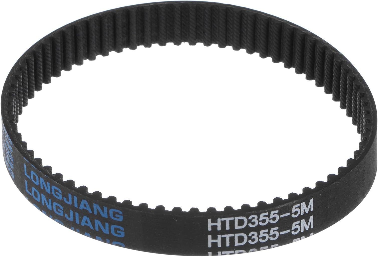 uxcell HTD5M-355 Rubber Timing Belt 71 Teeth Closed Loop Pulley Timing Belt 15mm Width, 355mm Perimeter Synchronous Belt