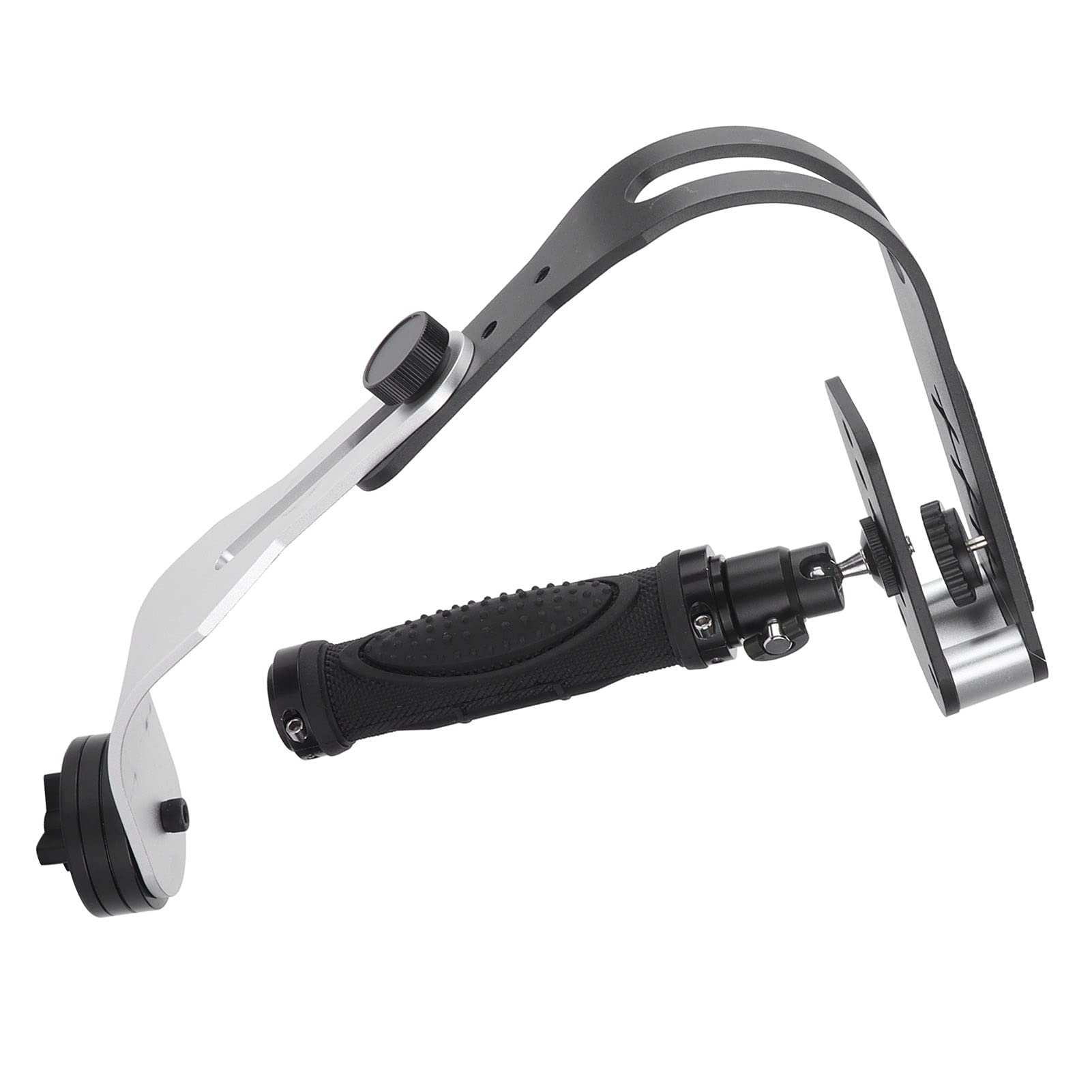 Estabilizador de cámara DSLR de Video portátil Estabilizador en Forma de de aleación de Aluminio con Mango la vibración de la cámara Garantiza fluidez y claridad para Vid