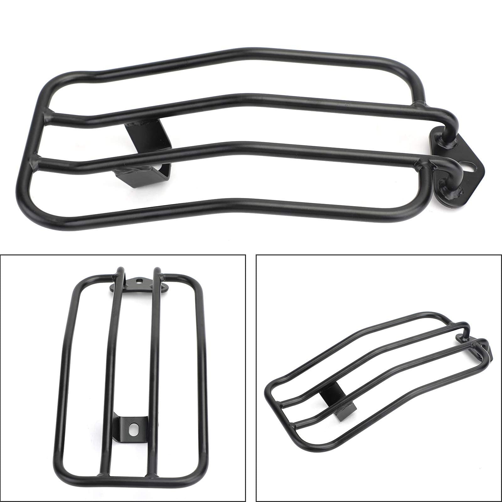 Honda CMX 300/500 Rebel Gepäckträger hinten Edelstahl schwarz 2017-2021