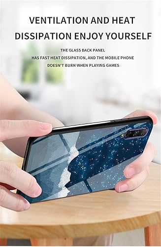 Miniatura 6 de IVY Funda de cristal templado con cielo estrellado para Huawei Honor 9X Pro  Y9s Case - B