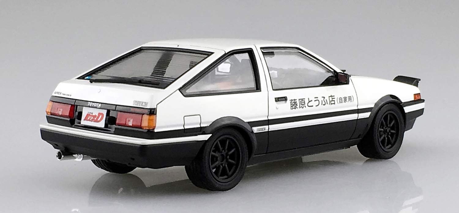 Fujiwara Takumi AE86 Trueno Project-D Toyota 1:24 Scale Model Kit