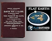 Vista 5 de Mapa de la Tierra Plana - Mapa de la Plaza y la Tierra estacionaria - Orlando Ferguson- Póster 24" x 18