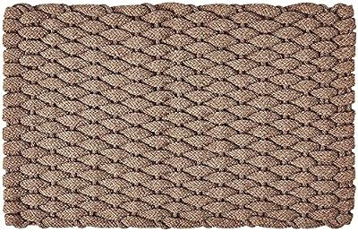 Rockport Rope Doormats 2034224P Premium Indoor & Outdoor Doormats, 20"x34", Tan