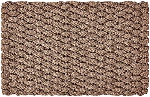 Rockport Rope Doormats 2034224P Premium Indoor & Outdoor Doormats, 20"x34", Tan