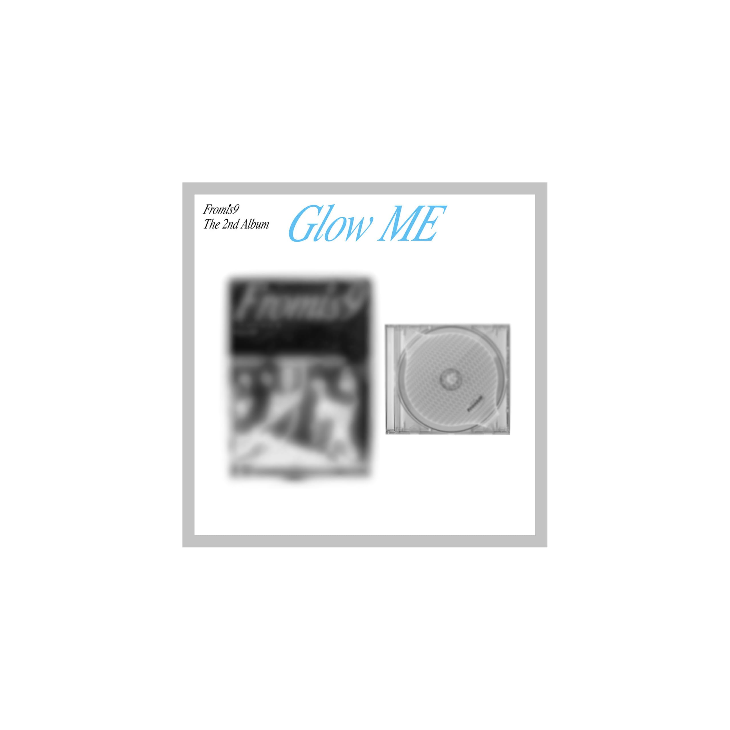 (Zestaw 2 wersji: 1 Sparkling+1Fruit) fromis_9 Glow ME 2. album ze śledzeniem