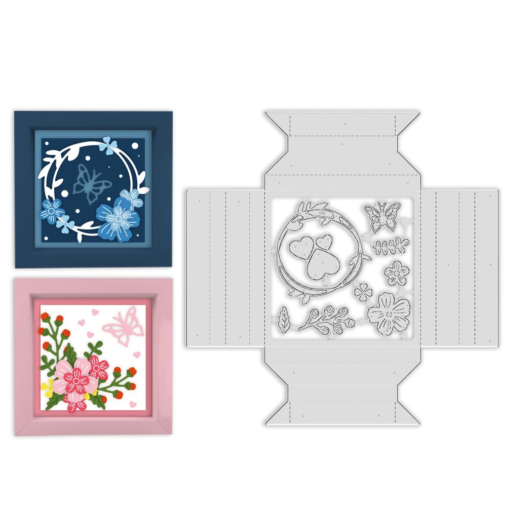 Matrices de découpe 3D ORIGACH pour boîte à bonbons : l'outil idéal pour scrapbooking réussi