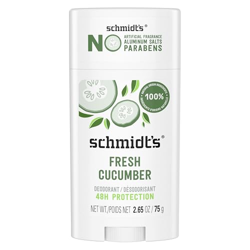 Schmidt's Aluminum-Free Vegan Deodorant Fresh...