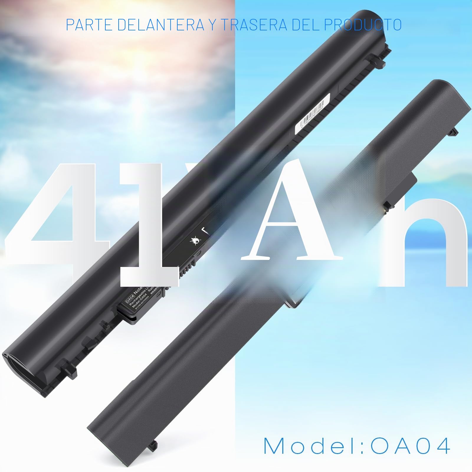 ASUNCELL 14.8V/41Wh OA04 Batería de Ordenador portátil para HP 240 G2 G3 245 G2 G3 246 G2 G3 250 G2 G3 255 G2 G3 256 G2 G3 CQ14 CQ15, HP Pavilion 14 15 Series, HP Compaq Presario 15-h000 15-S000