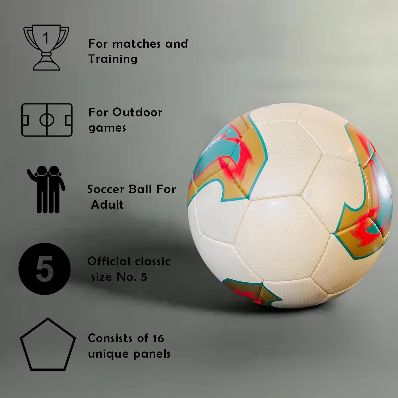 World Cup 2002 Soccer Ball Size 5 – Final Match Triad Design