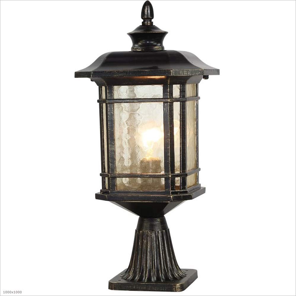 Lampadaire d'extérieur en aluminium étanche IP65 au design moderne européen