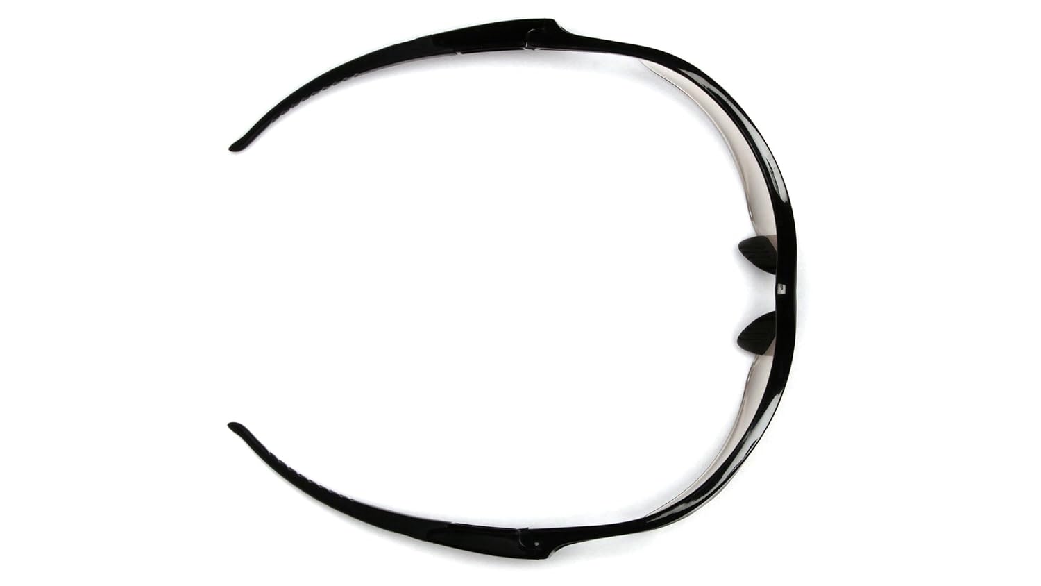 Pyramex PMXTREME Glasses Black Frame/Clear Anti-Fog Lens with Black Cord, (Sold by Pair)