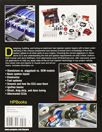 Performance Fuel Injection Systems HP1557: How to Design, Build, Modify, and Tune EFI and ECU Systems.Covers Components, Se nsors, Fuel and Ignition ... Tuning the Stock ECU, Piggyback and Stan - Thumbnail 2