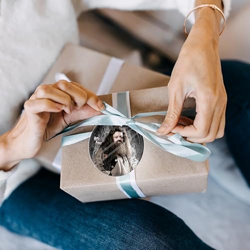 Miniatura 4 de Harry Potter Rubeus Hagrid 3.5 pulgadas Starfire Prints colgante accesorio de impresión de vidrio Empaquetado en bolsa de regalo de terciopelo de