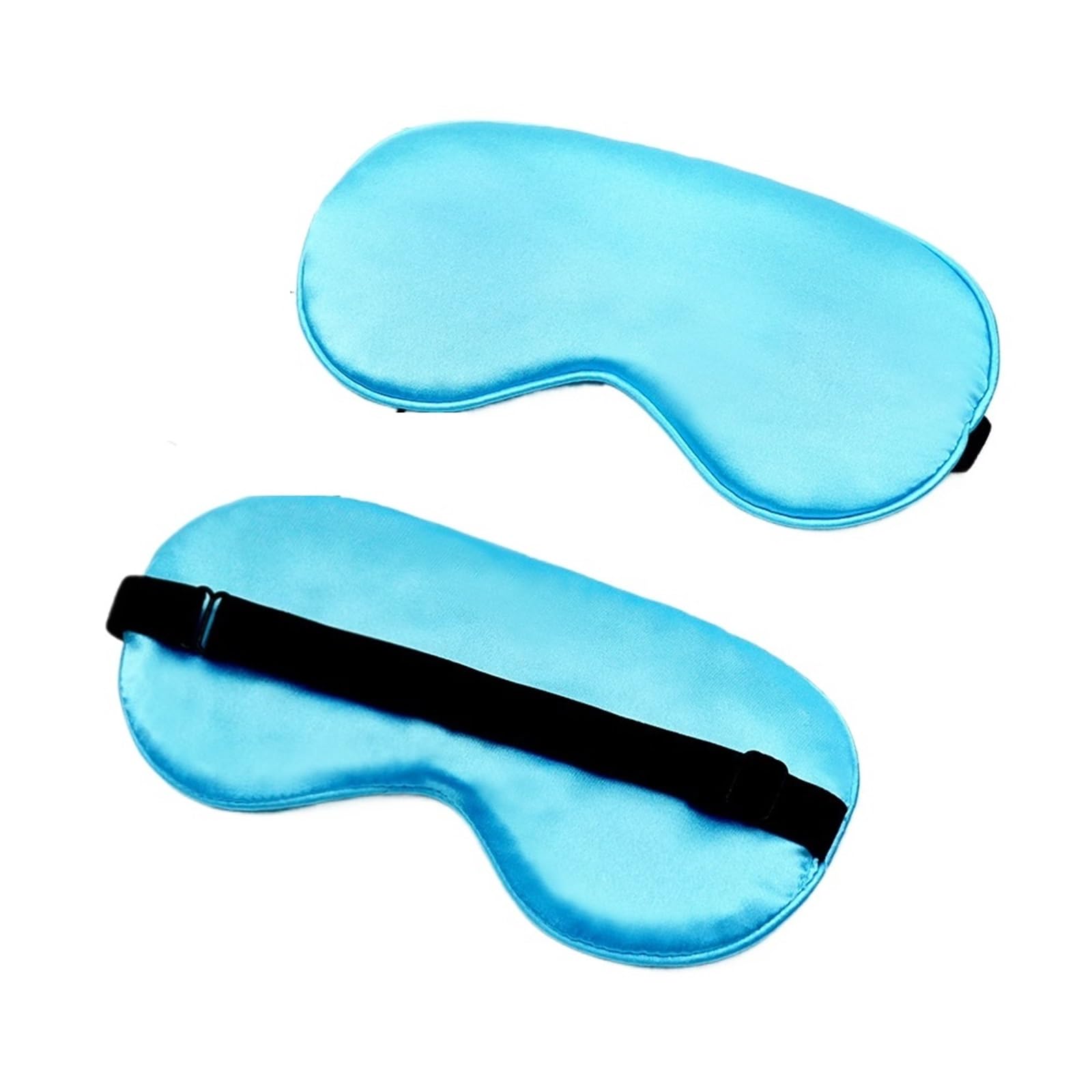 antifaz Máscara de seda for los ojos, cubierta for los ojos, parche acolchado for dormir, máscara for los ojos, vendas for los ojos, parche for los ojos portátil for viajes, relajación, descanso, cubi