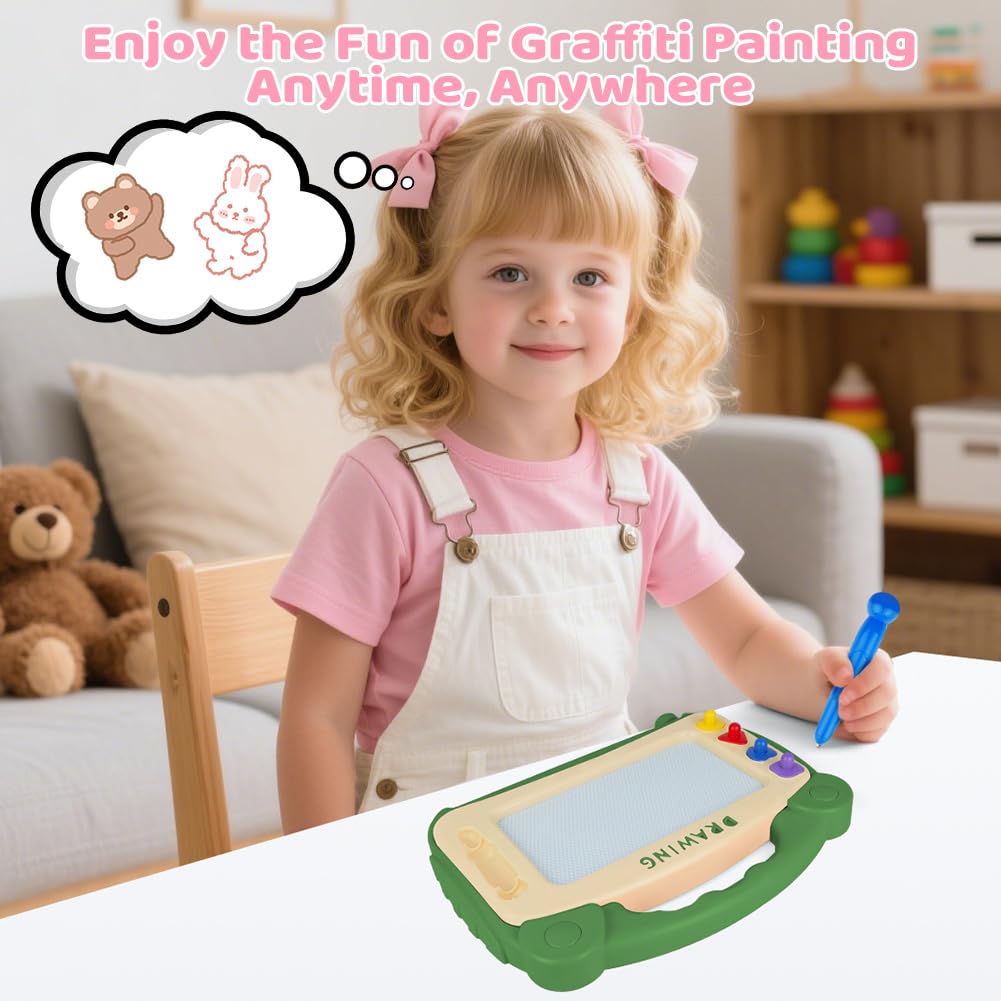 Alpexe Ardoise Magique Enfant, Tableau De Dessin Magnétique Coloré Effaçable Jou Alpexe Ardoise Magique Enfant, Tableau De Dessin Magnétique Coloré Effaçable Jou