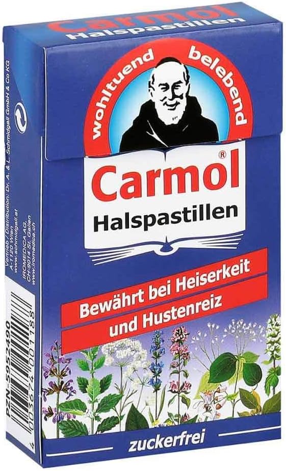 Carmol Past Gola S/zucch 45g