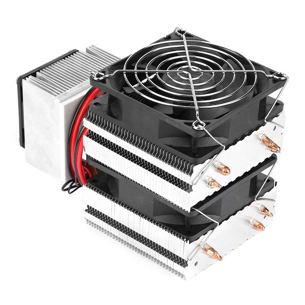 Bewinner Kit System di Raffreddamento, DC 12V 180W di Raffreddamento a Semiconduttore, Dispositivo di Raffreddamento di Refrigerazione, Mini Condizionatore d'Aria Fai da Te