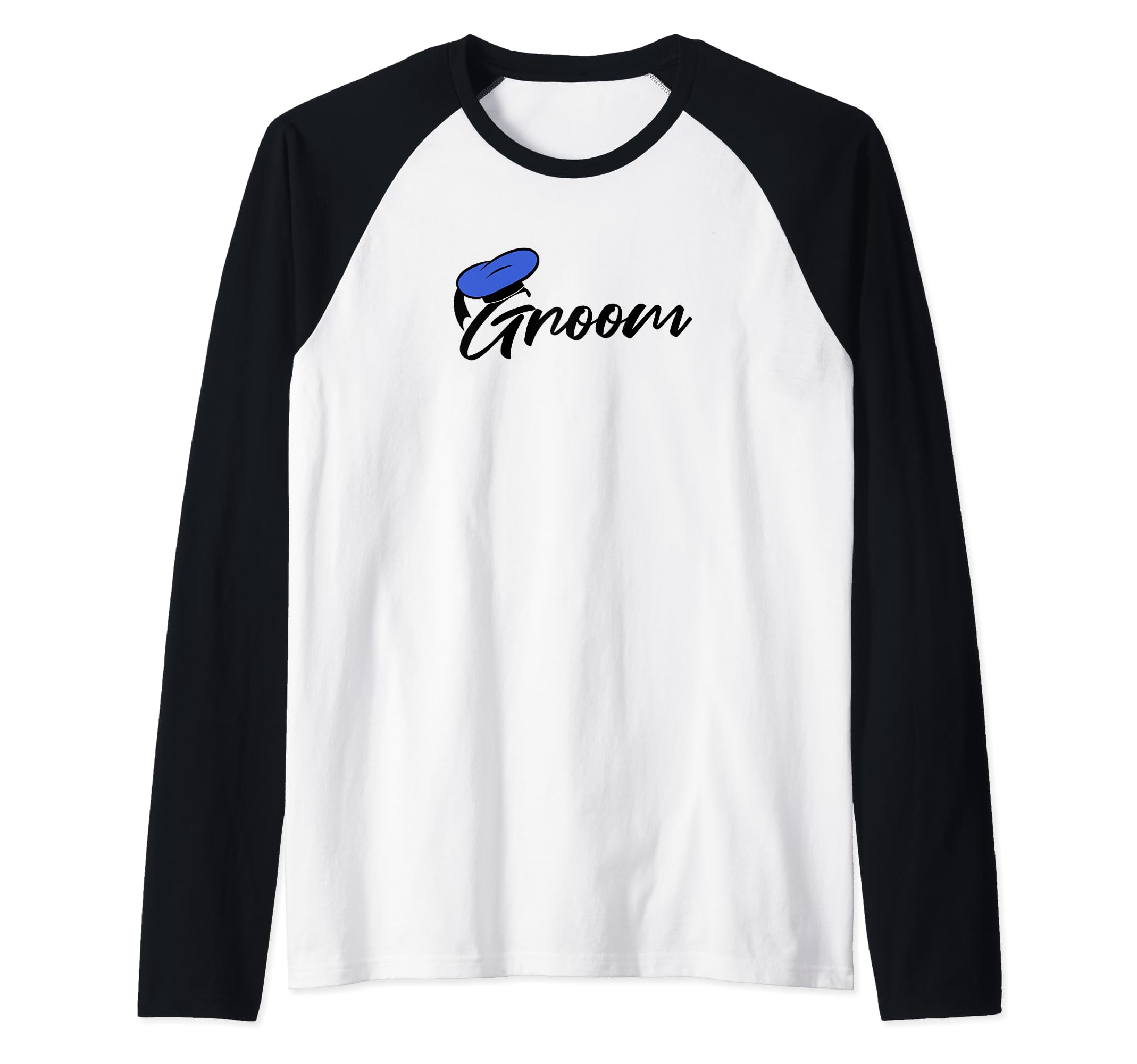 Donald Duck Groom Raglan Baseball Tee tenue marié décontractée Disney - 2