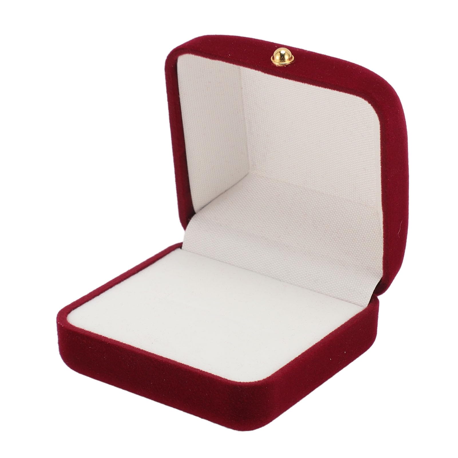 Boîte Porte-bague En Velours Avec Couvercle Pour La Saint-Valentin, Demande En Mariage, Fiançailles, Mariage
