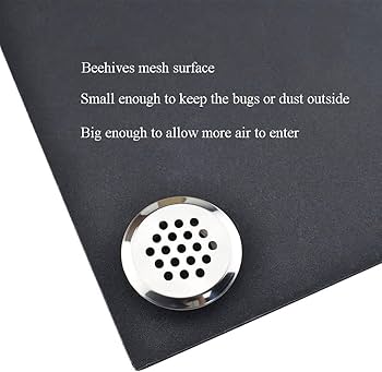 Amazon | Binzzo 30mm 円形メッシュ穴 通気口 ステンレス